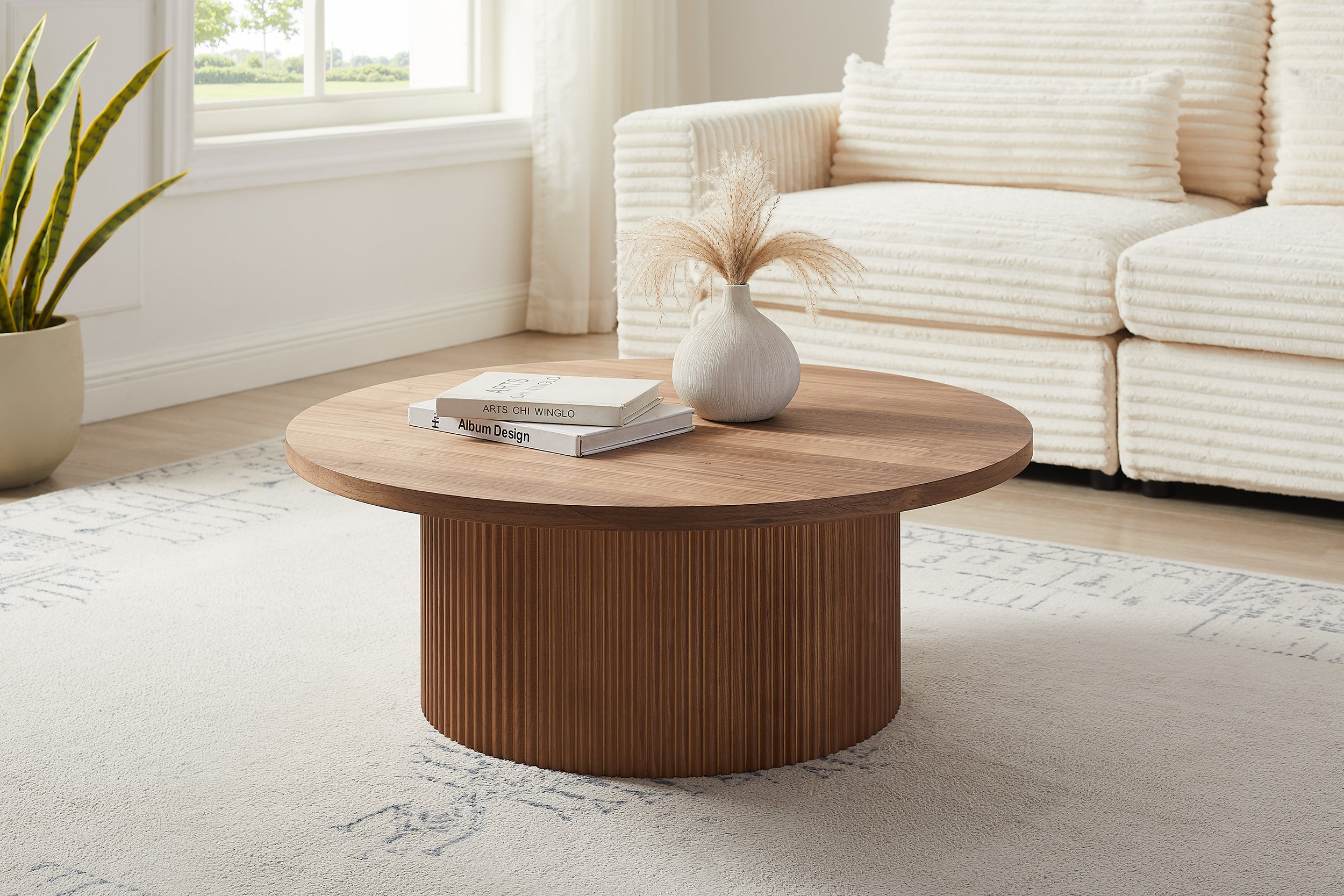 Sales Fever - Couchtisch Ø 85 cm Walnuss