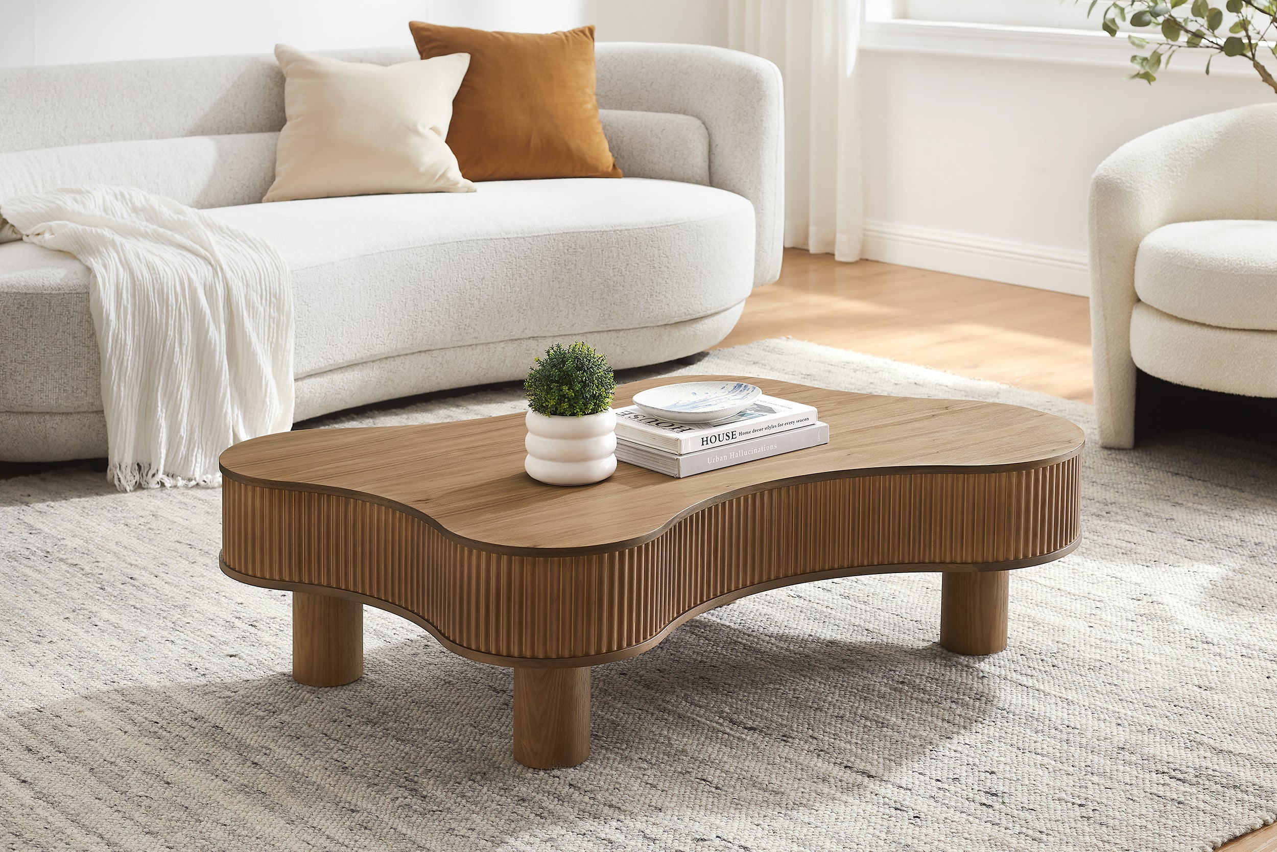Sales Fever - Couchtisch 116x77 cm Walnuss