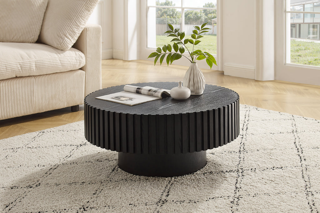 Sales Fever - Couchtisch Ø 80 cm Schwarz