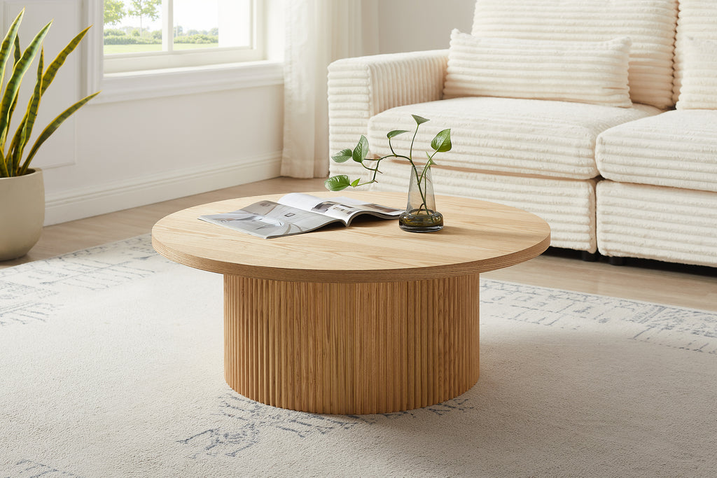 Sales Fever - Couchtisch Ø 85 cm Natur