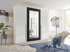 Kleiderschrank 4 türig  in 4 Farben