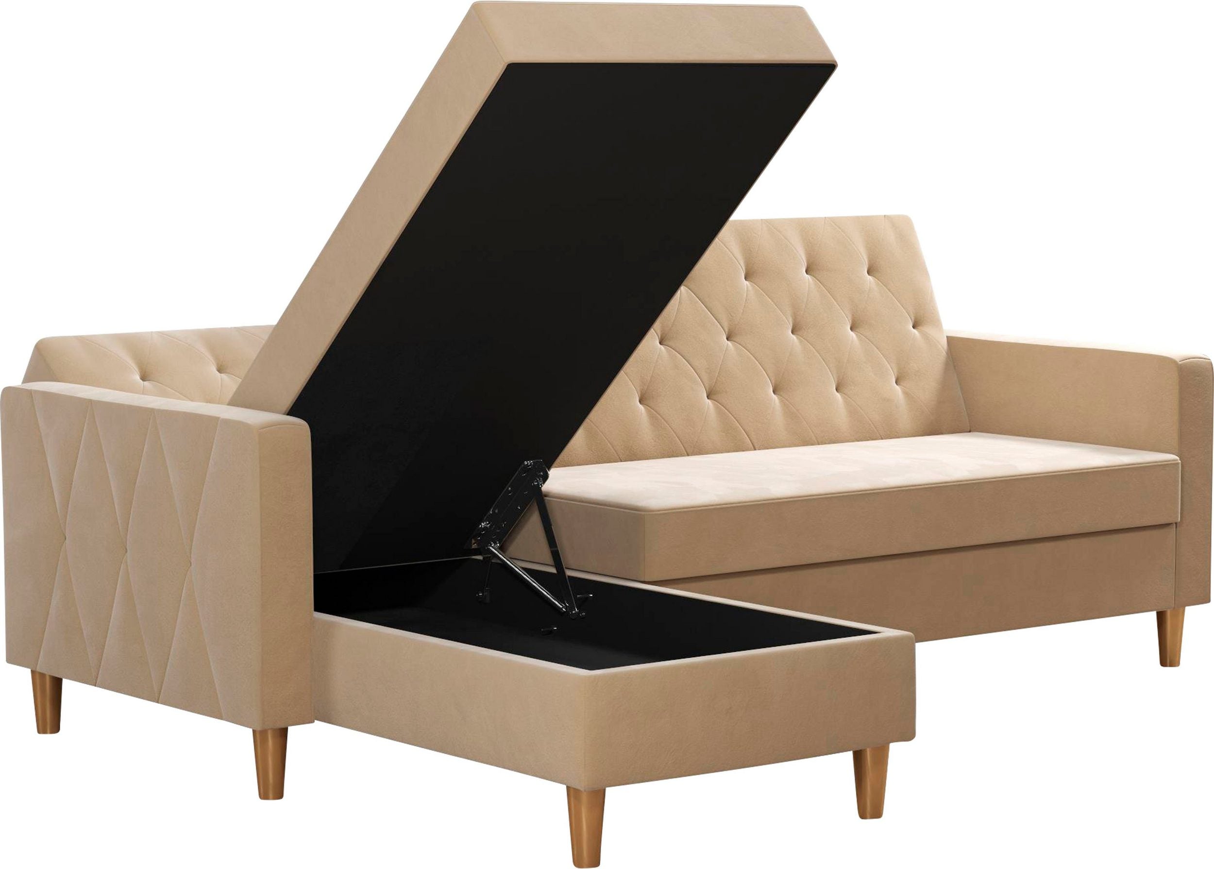 Ecksofa mit Schlaffunktion