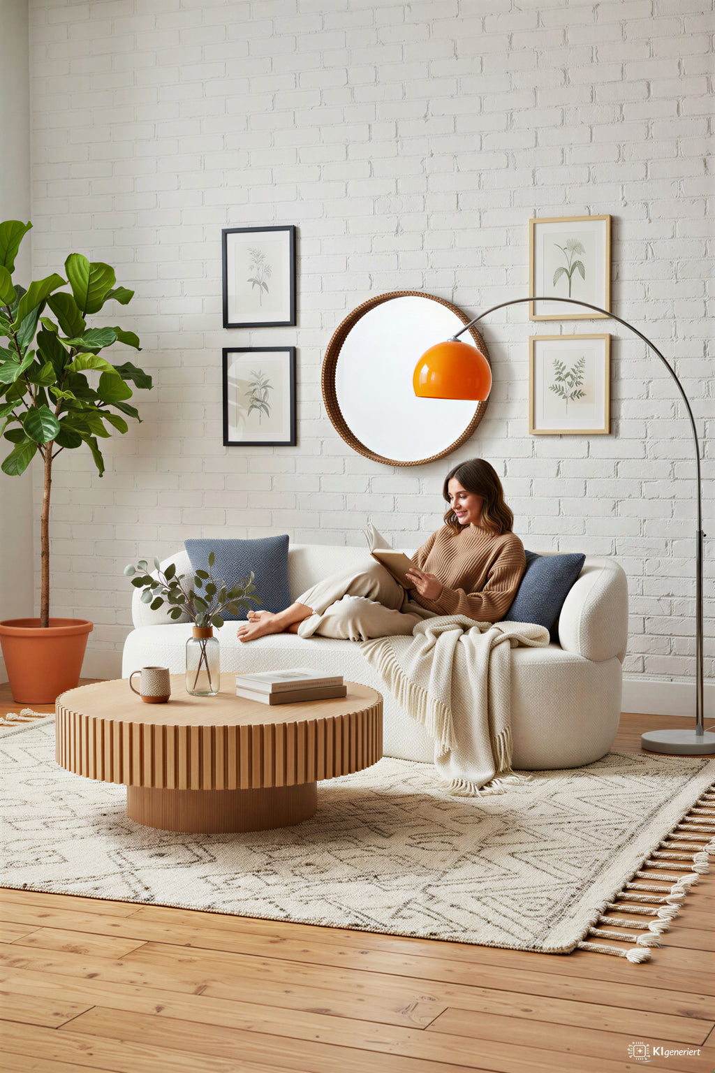 Sales Fever - Couchtisch Ø 80 cm Natur