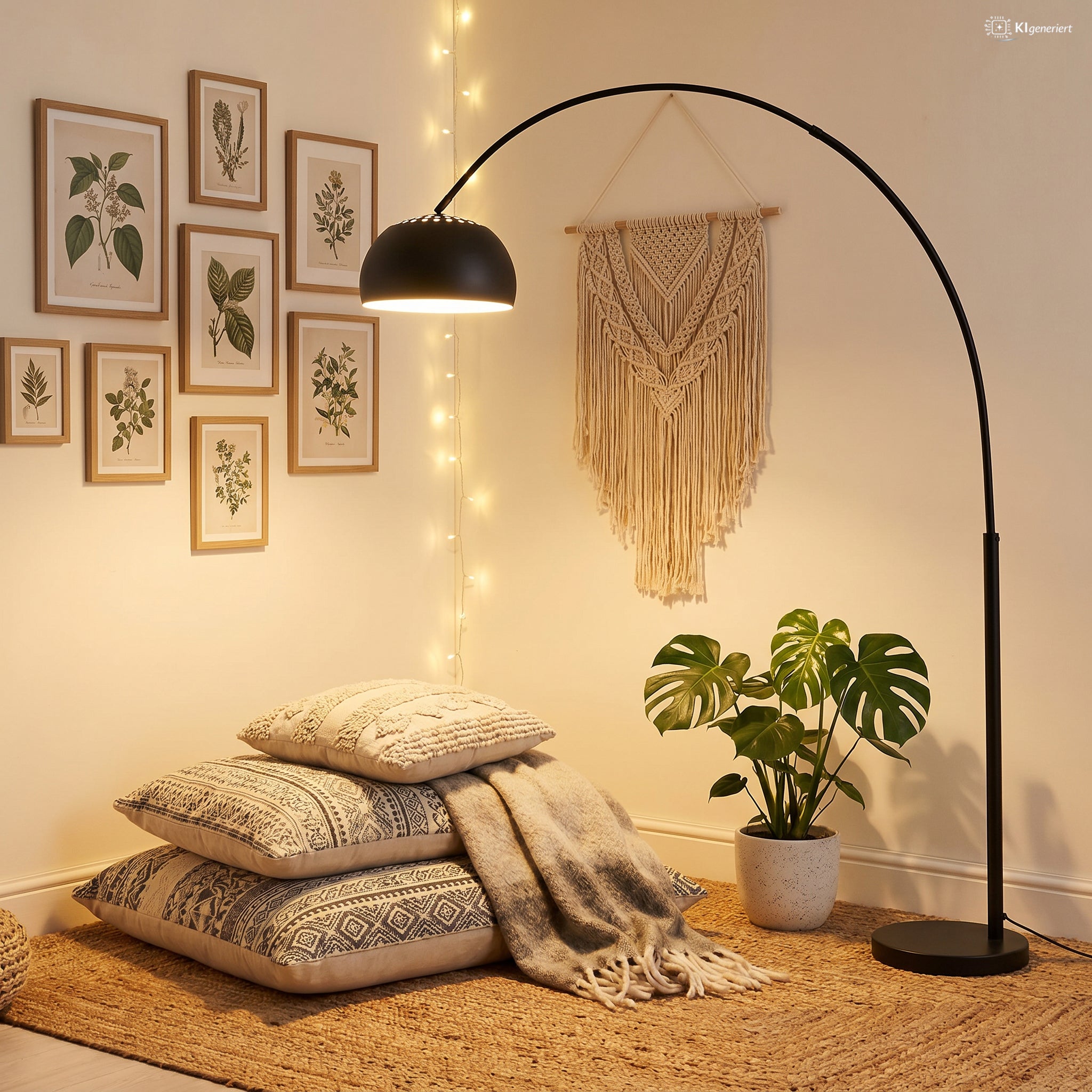 Sales Fever - Bogenlampe 195 cm schwarz