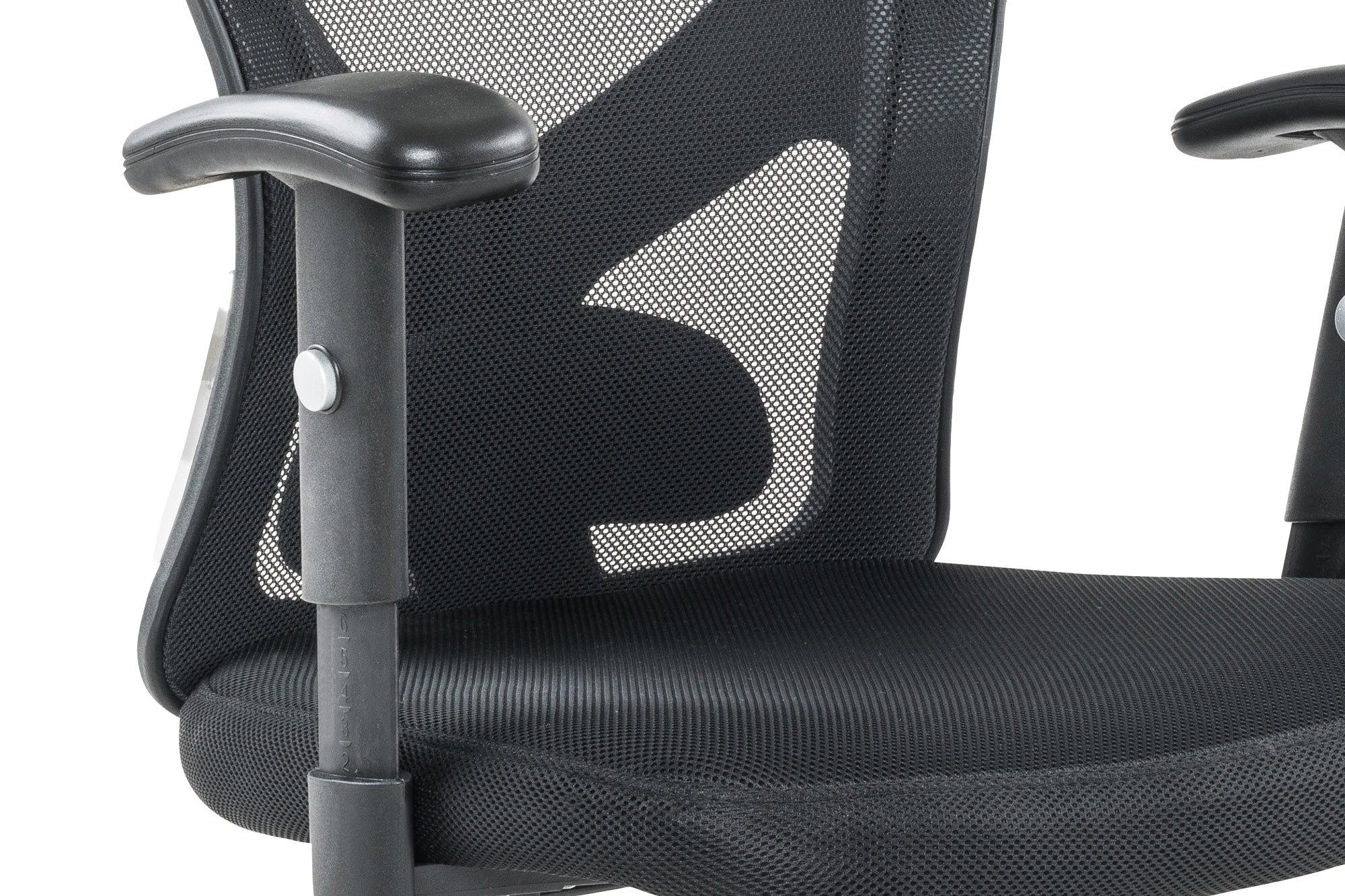 Sales Fever - Bürostuhl schwarz mit Kopfstützen aus Mesh