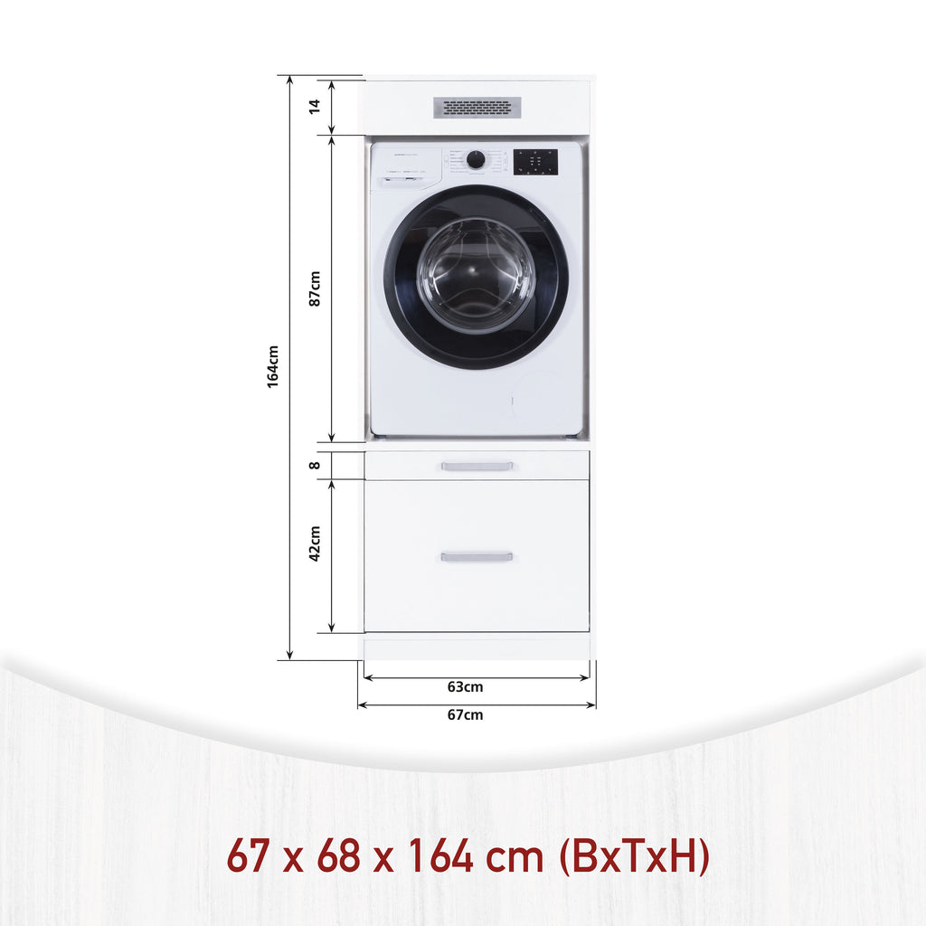 Geräteschrank 1 Lifestyle Studio Flow Weiß -vorbestellbar-