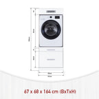 Geräteschrank 1 Lifestyle Studio Flow Weiß -vorbestellbar-