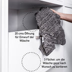 Wäscheschrank Lifestyle Studio Flow Weiß-vorbestellbar-
