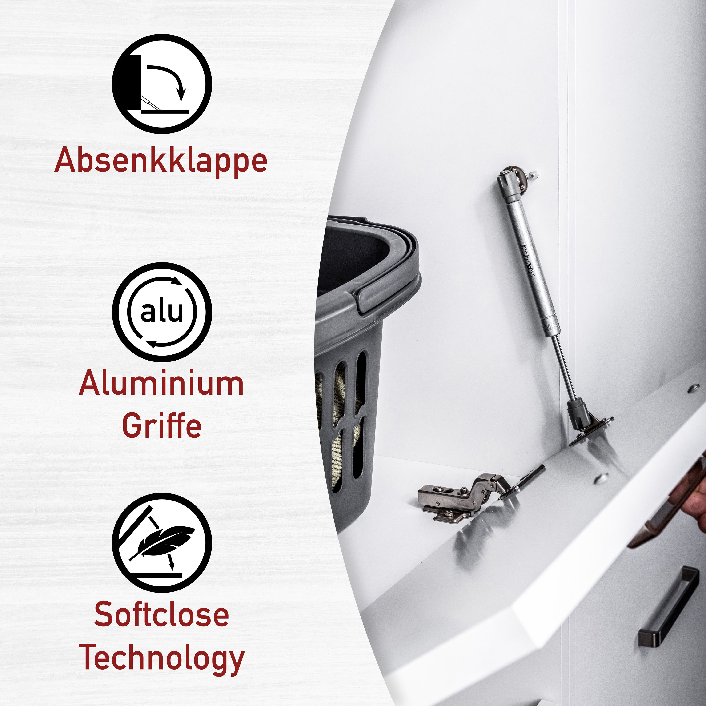 Wäscheschrank Lifestyle Studio Flow Weiß-vorbestellbar-