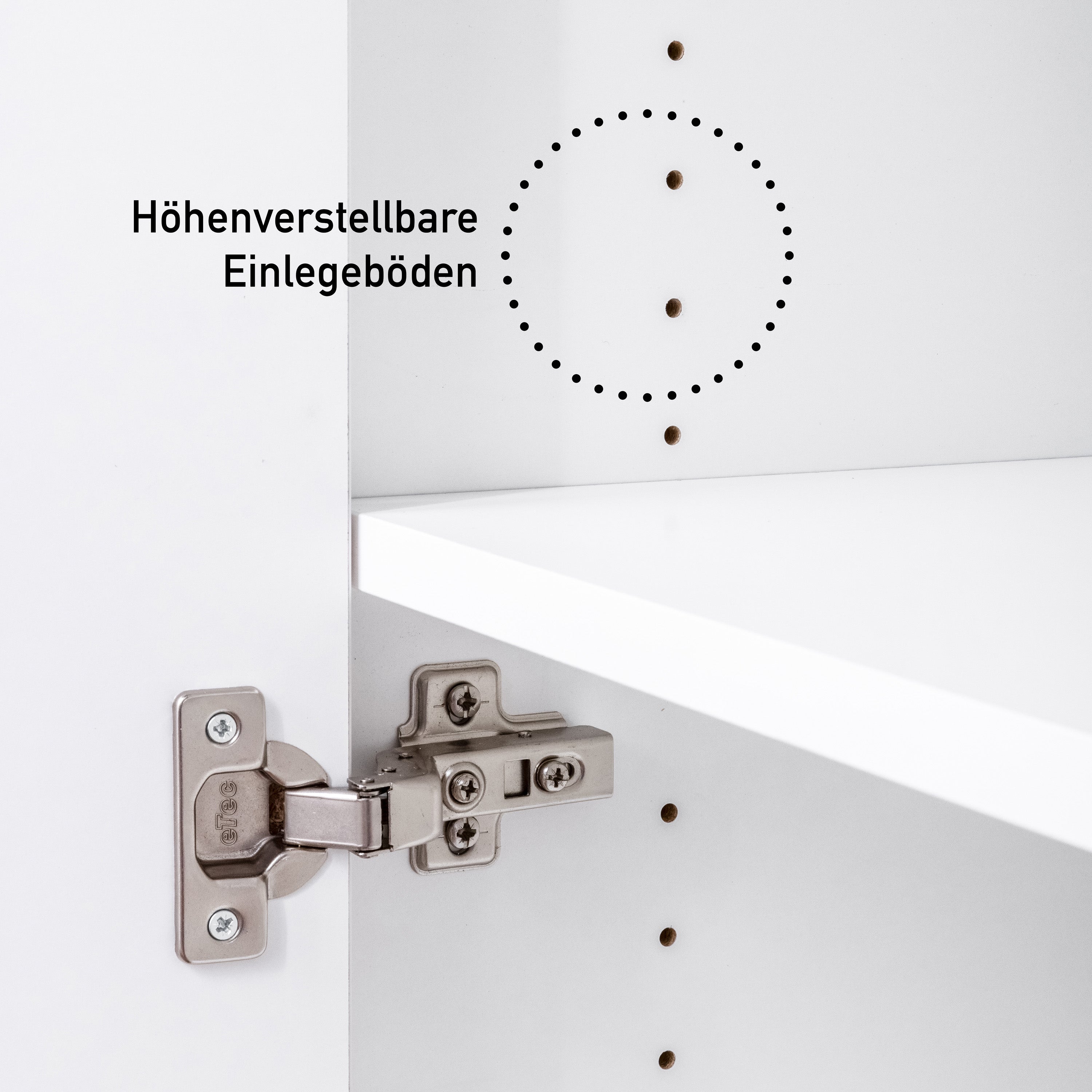FSC Haushaltsschrank Lifestyle Studio Flow Weiß -vorbestellbar-
