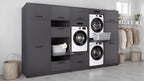 Geräteschrank 2 Lifestyle Studio Flow Anthrazit -vorbestellbar-
