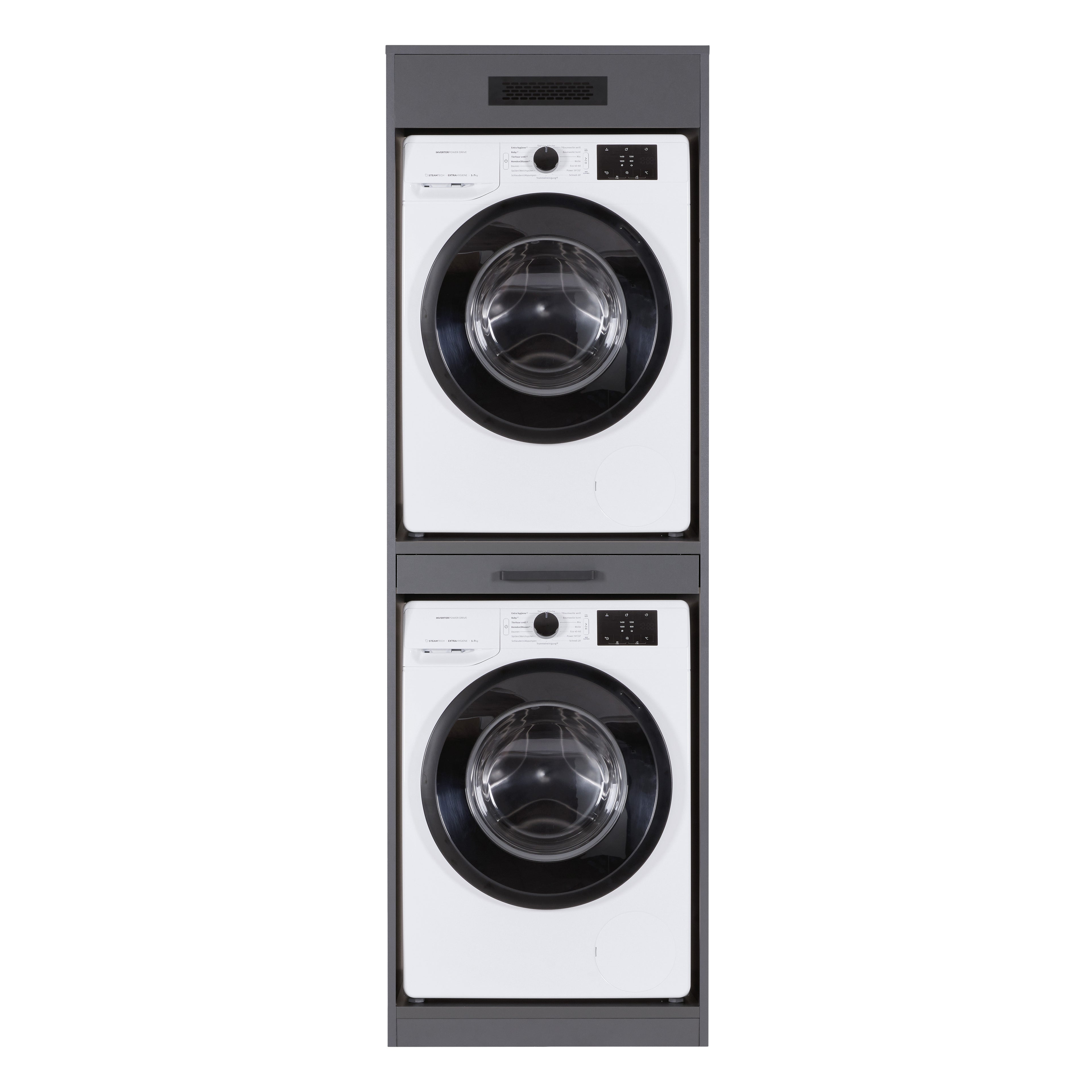 Geräteschrank 2 Lifestyle Studio Flow Anthrazit -vorbestellbar-
