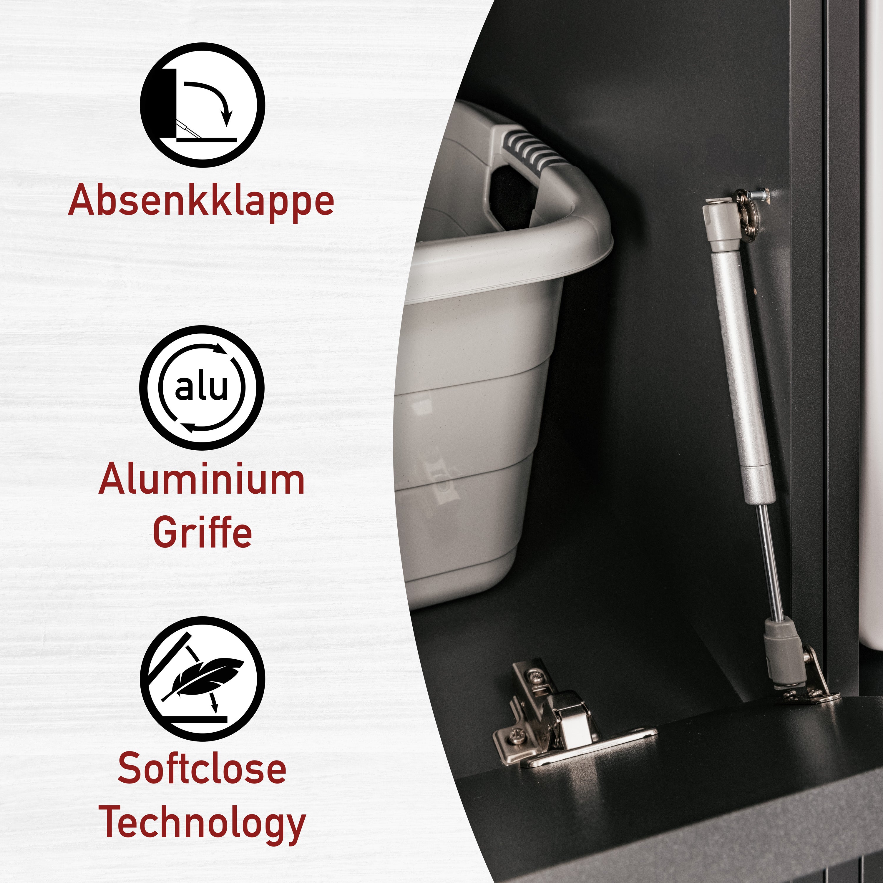 Wäscheschrank Lifestyle Studio Flow Anthrazit-vorbestellbar-