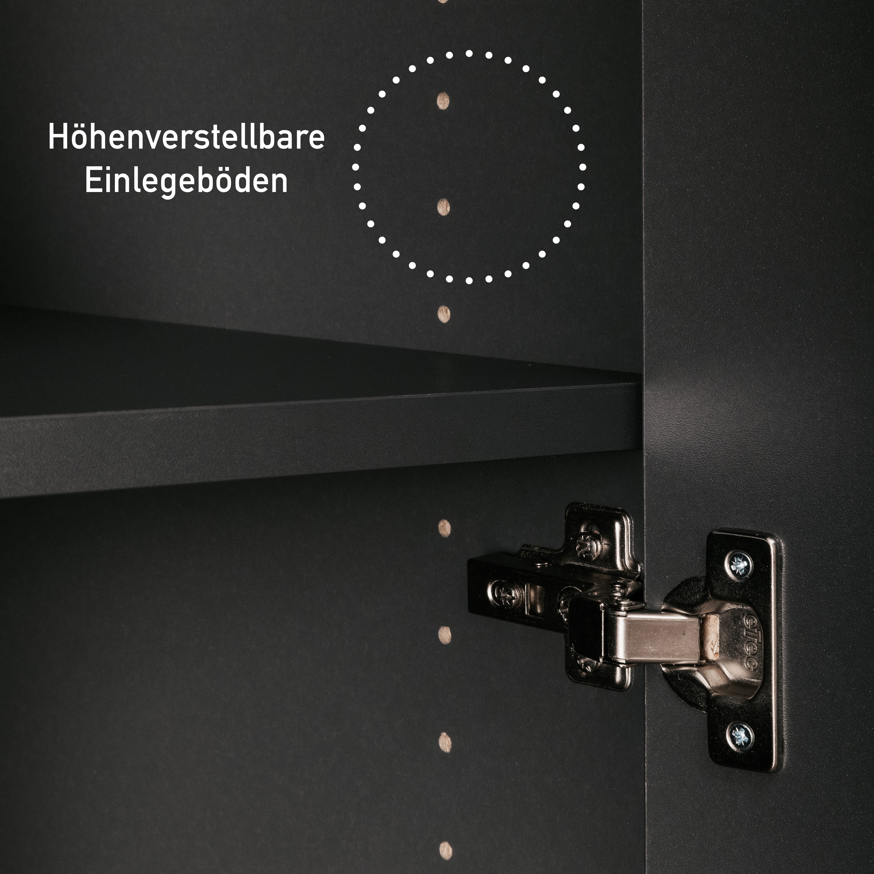 FSC Haushaltsschrank Lifestyle Studio Flow Anthrazit-vorbestellbar-