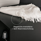 FSC Mehrzwecktisch Lifestyle Studio Flow Anthrazit -vorbestellbar-