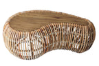 RATTAN Couchtisch – Natur