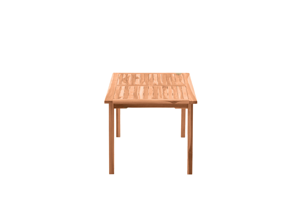 Möbilia - Outdoor Gartentisch 150x90x75 cm natur