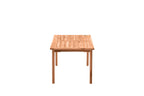 Möbilia - Outdoor Gartentisch 150x90x75 cm natur