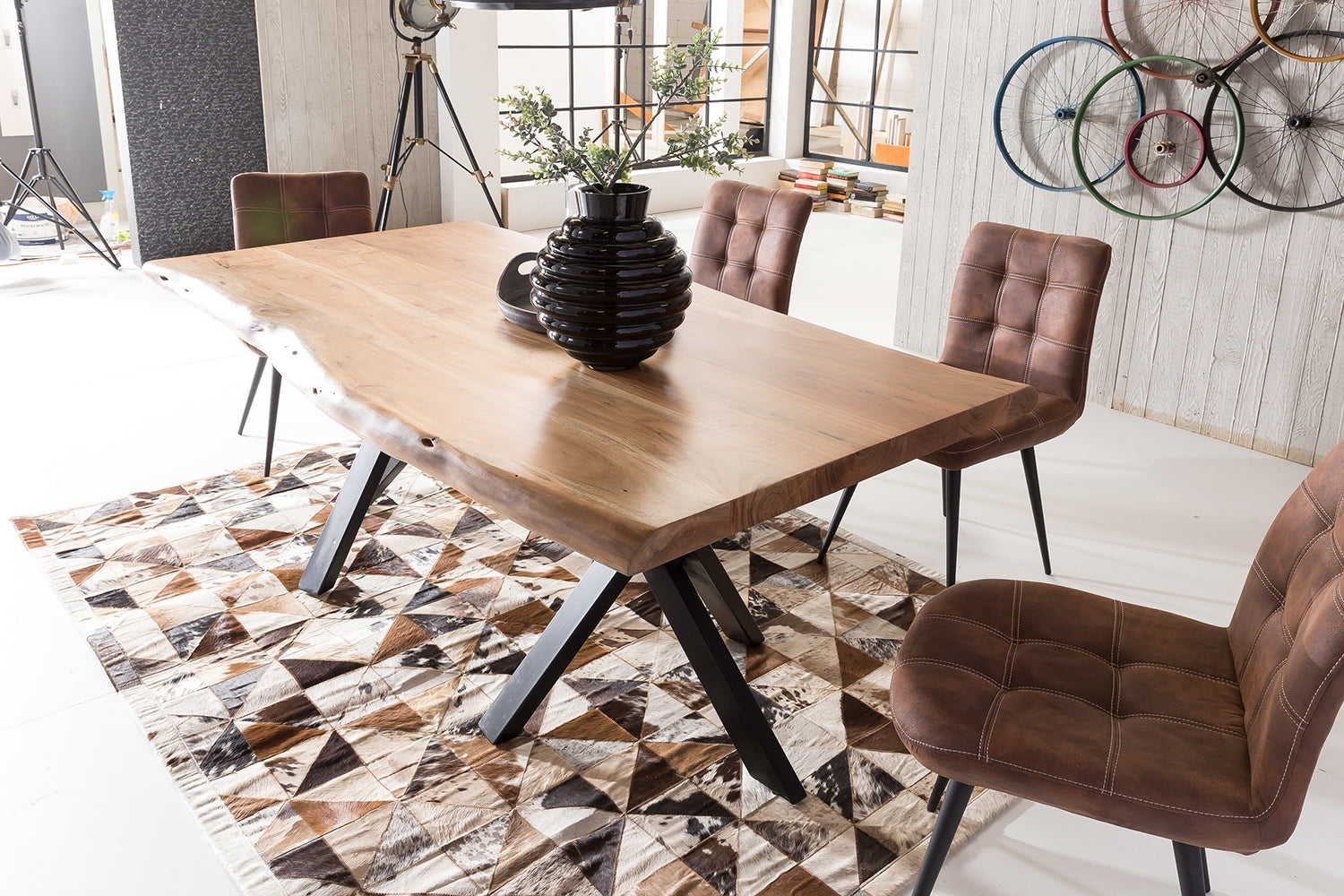 TOPS & TABLES Tischplatte 200x100 cm – Natur – Bild 2