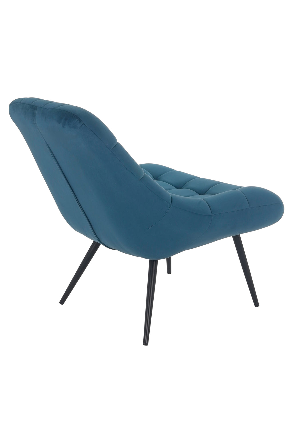 Sales Fever - Sessel XXL Samt blau Metall schwarz#