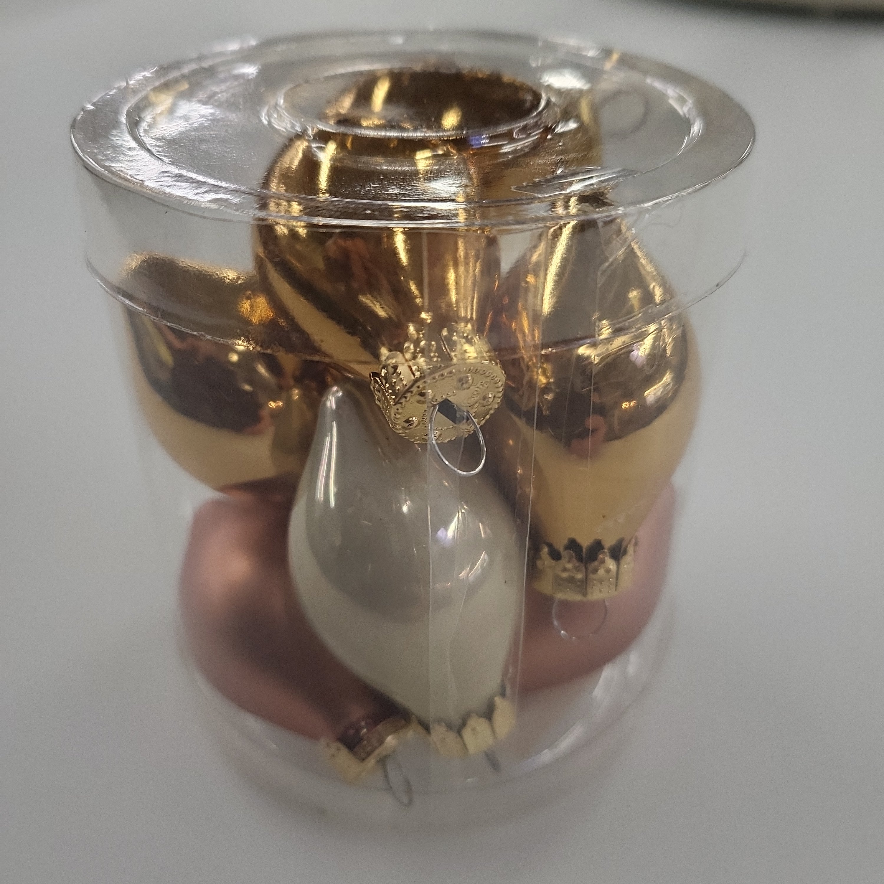 Weihnachtskugeln "Tropfen"