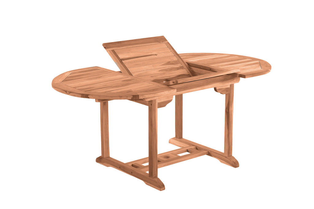 Möbilia - Outdoor Gartentisch Ø 120 cm natur