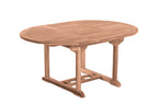 Möbilia - Outdoor Gartentisch Ø 120 cm natur