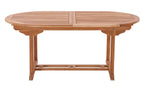 Möbilia - Outdoor Gartentisch 180x100x75 cm natur
