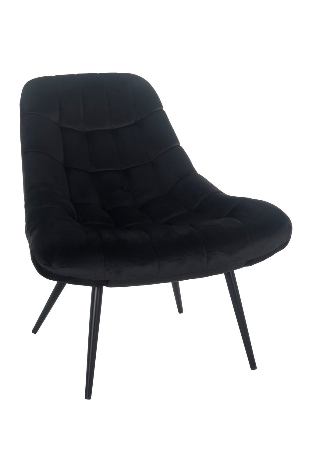 Sales Fever - Sessel XXL Samt schwarz Metall schwarz