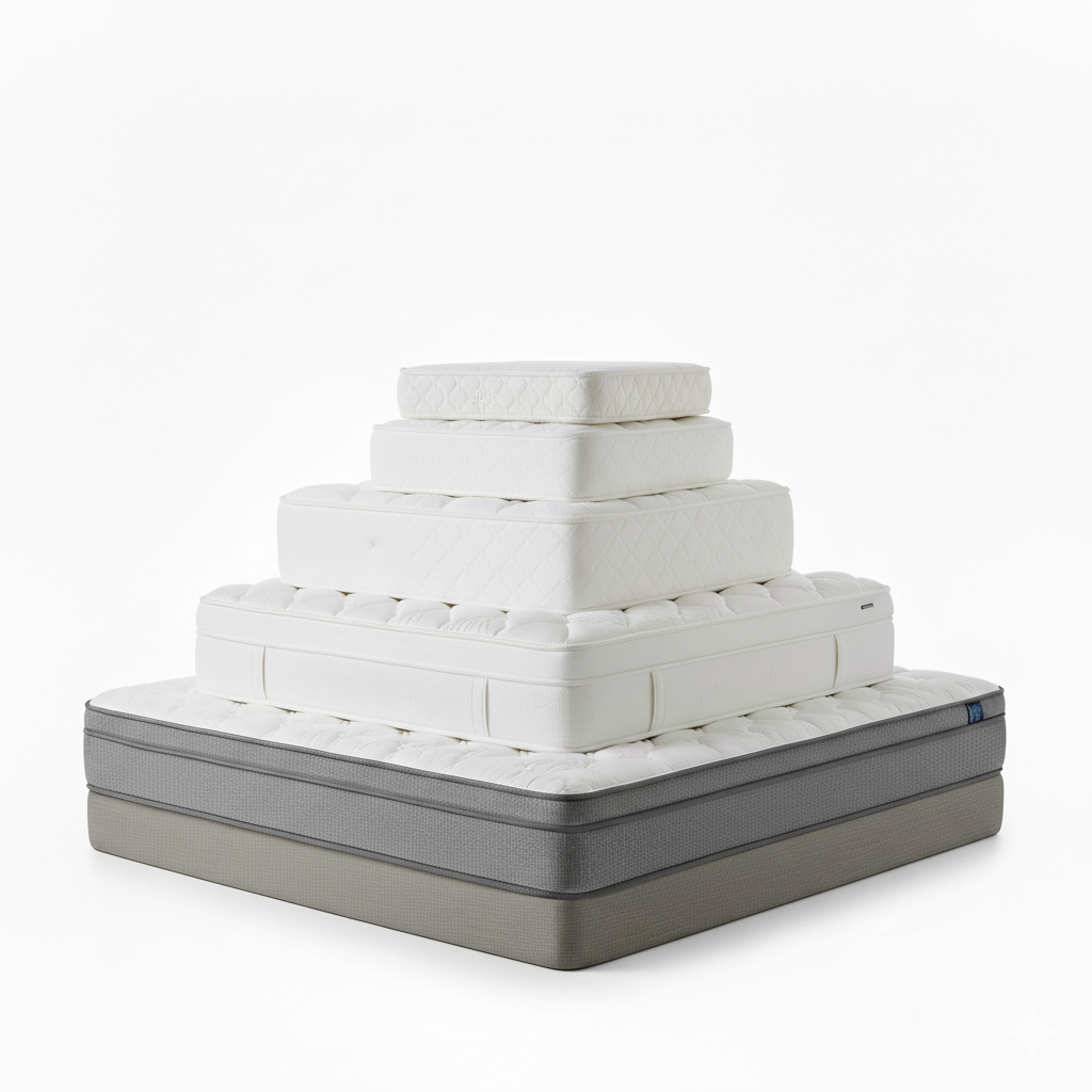 Matratzen verschiedene Modelle und Größen