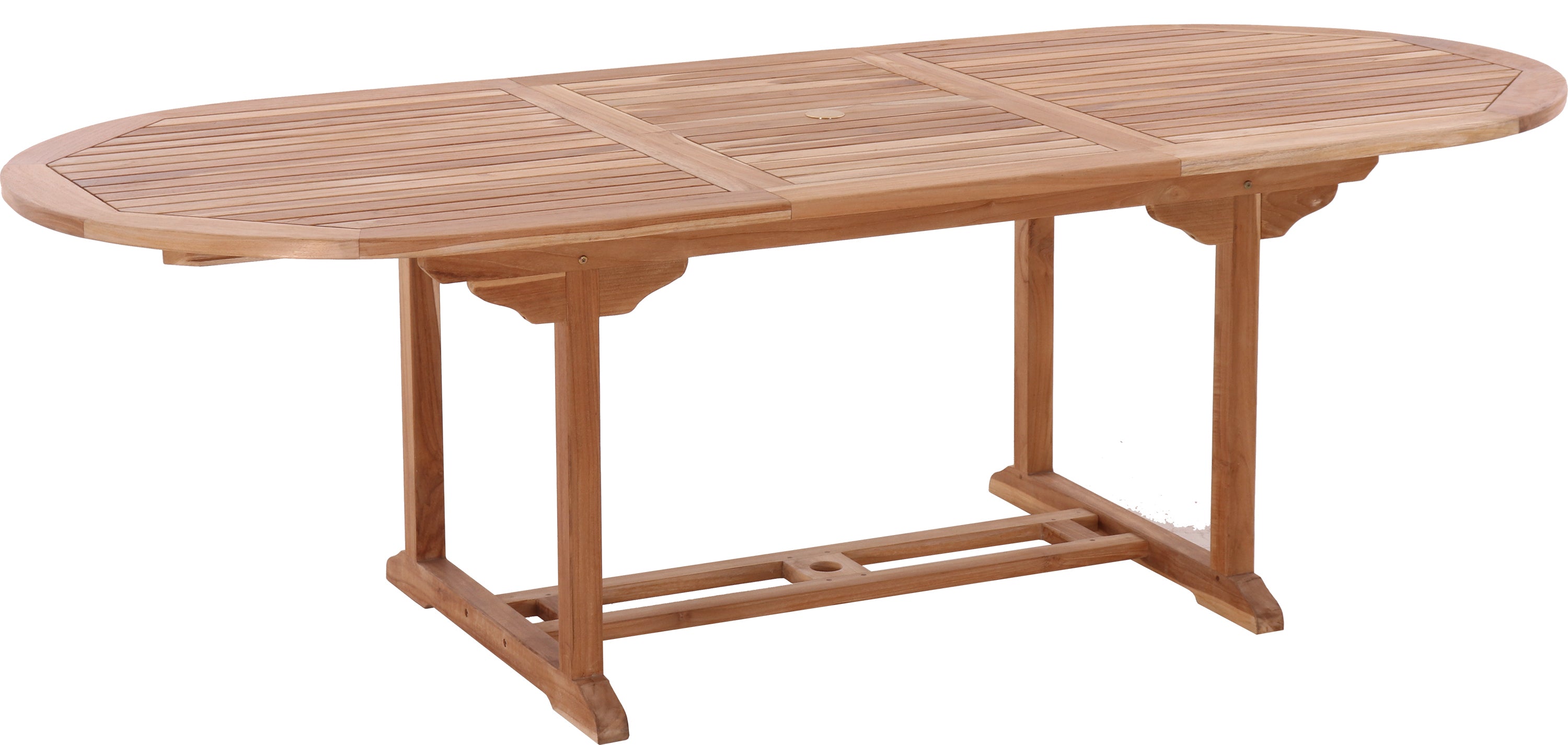 Möbilia - Outdoor Gartentisch 180x100x75 cm natur