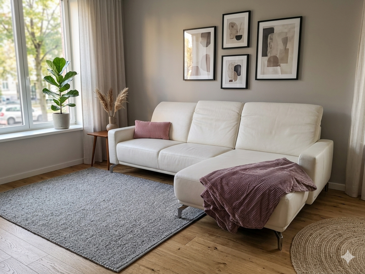 Ecksofa " Bailando" inkl. Kopfteilverstellung
