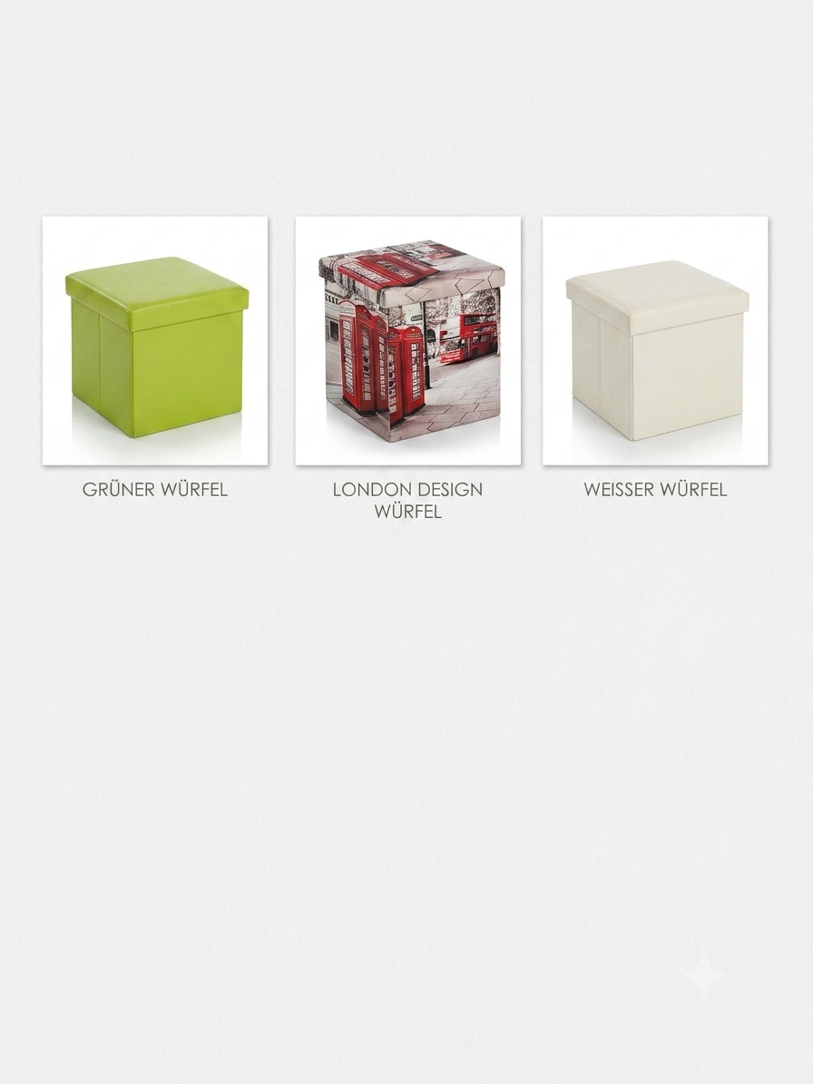 Sitzbox mit Stauraumfach