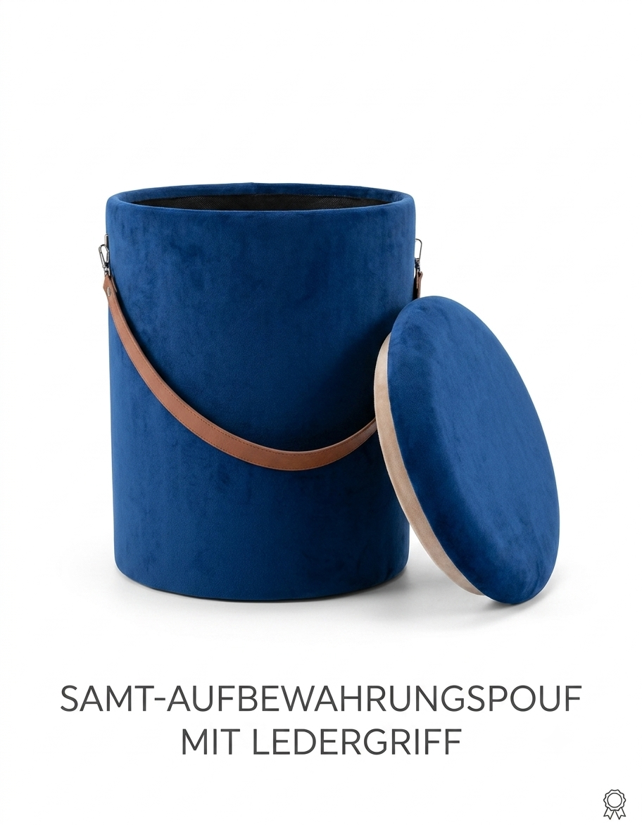 Hocker mit Stauraum
