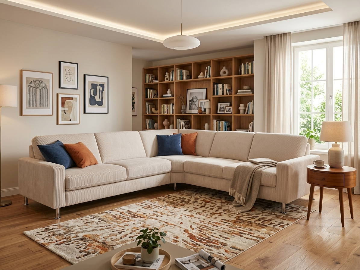 Ecksofa mit Schlaffunktion