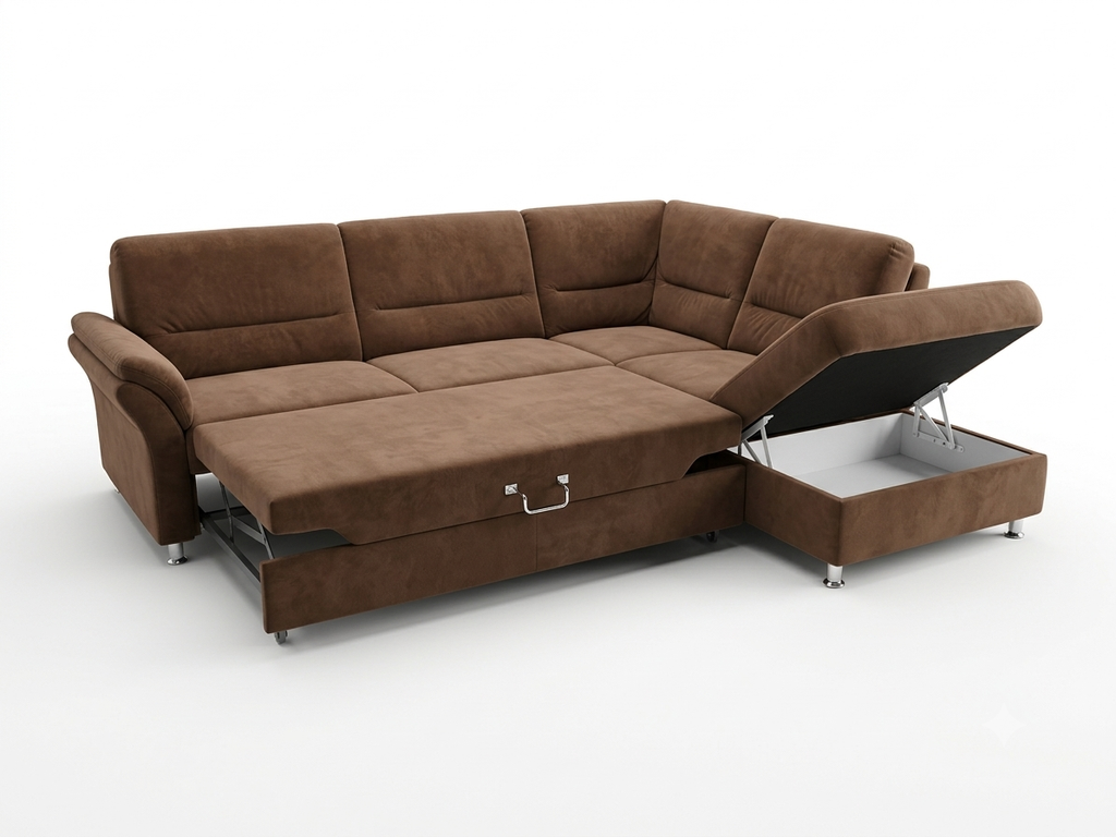 Ecksofa mit Schlaffunktion