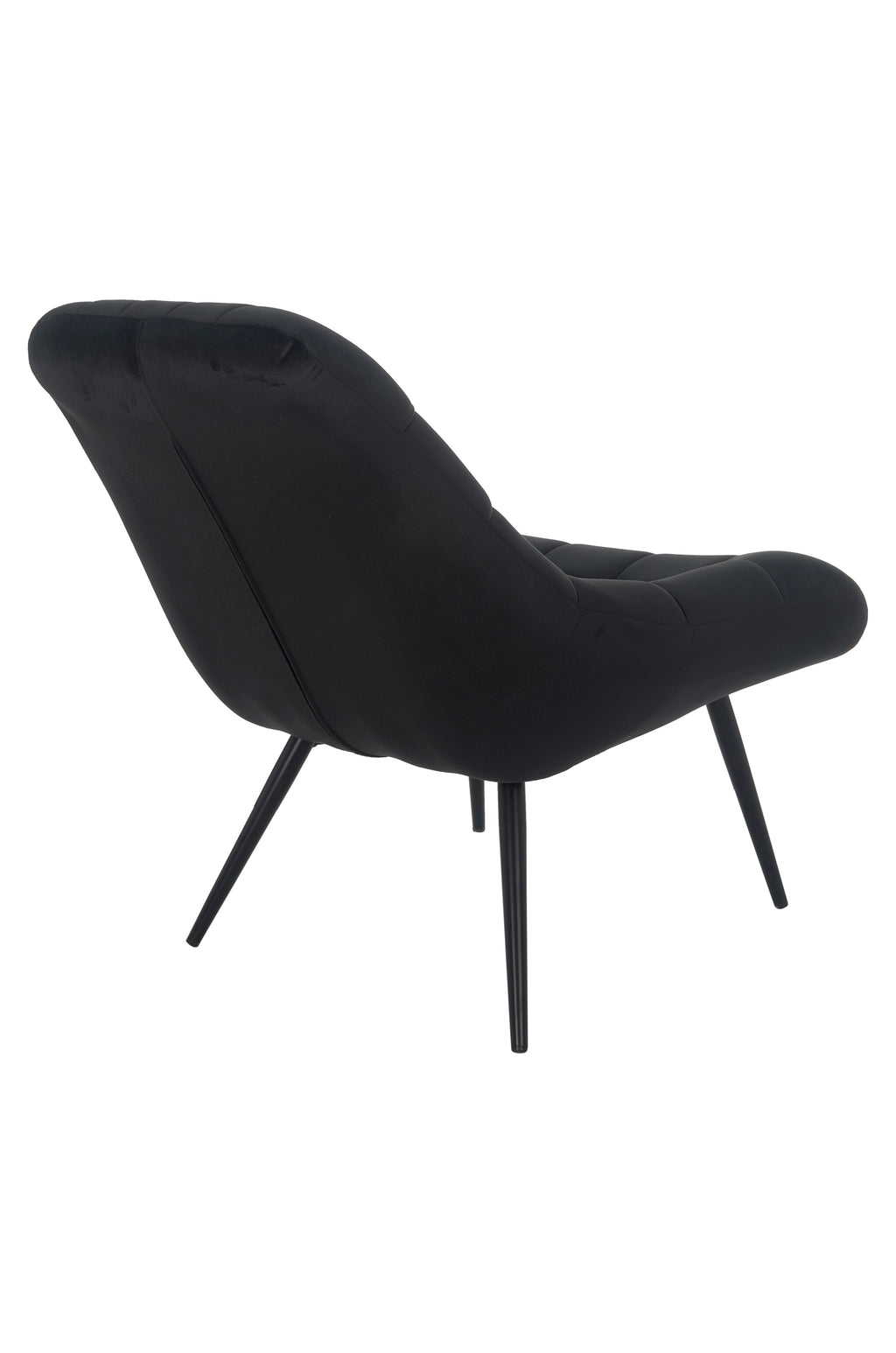 Sales Fever - Sessel XXL Samt schwarz Metall schwarz