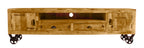 RUSTIC Lowboard – Natur antik mit antikschwarzen Beschlägen – Bild 4