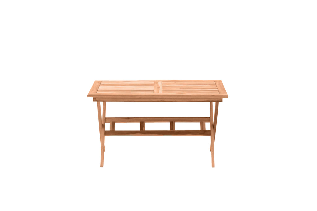 Möbilia - Outdoor Gartentisch 135x85x75 cm natur
