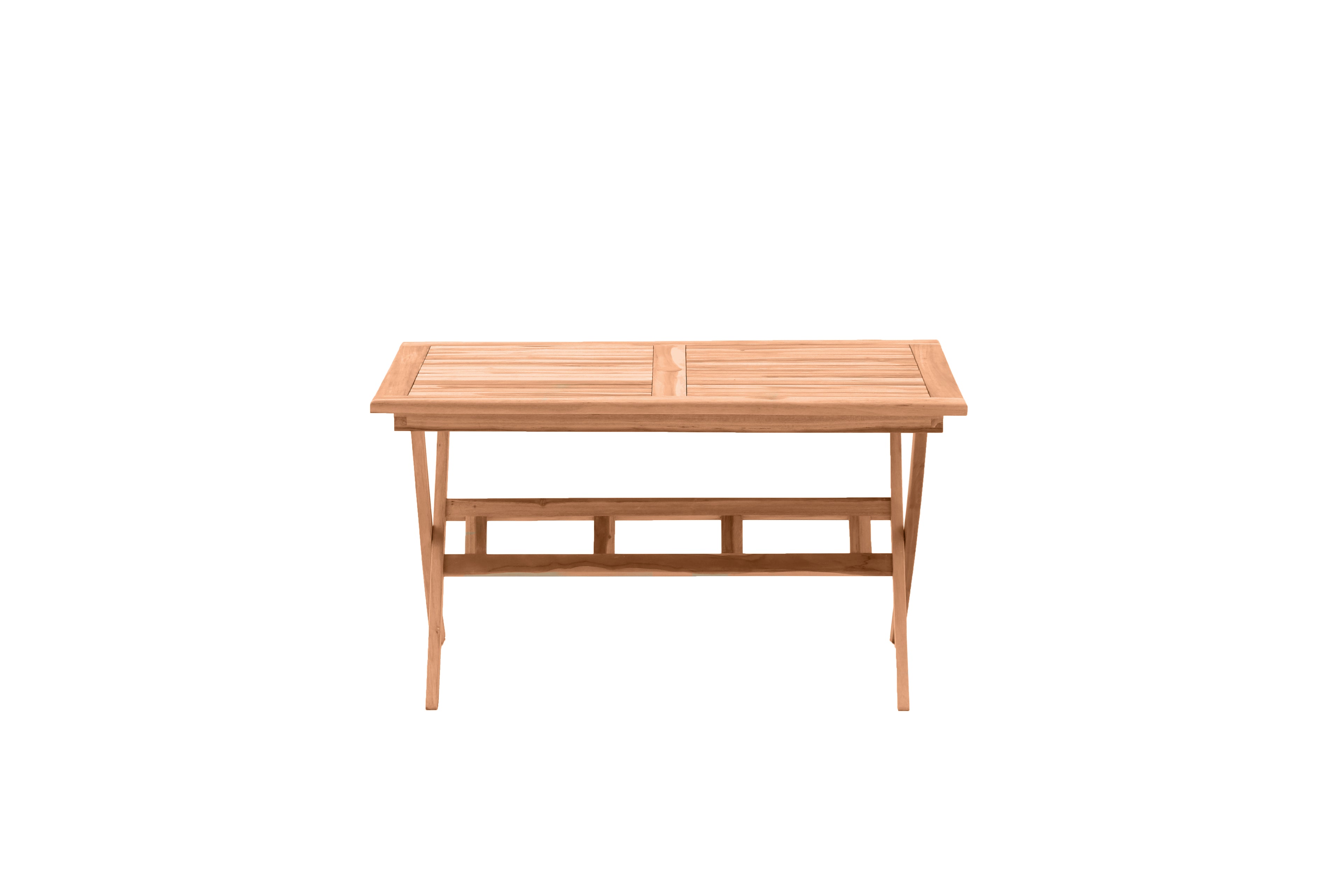 Möbilia - Outdoor Gartentisch 135x85x75 cm natur