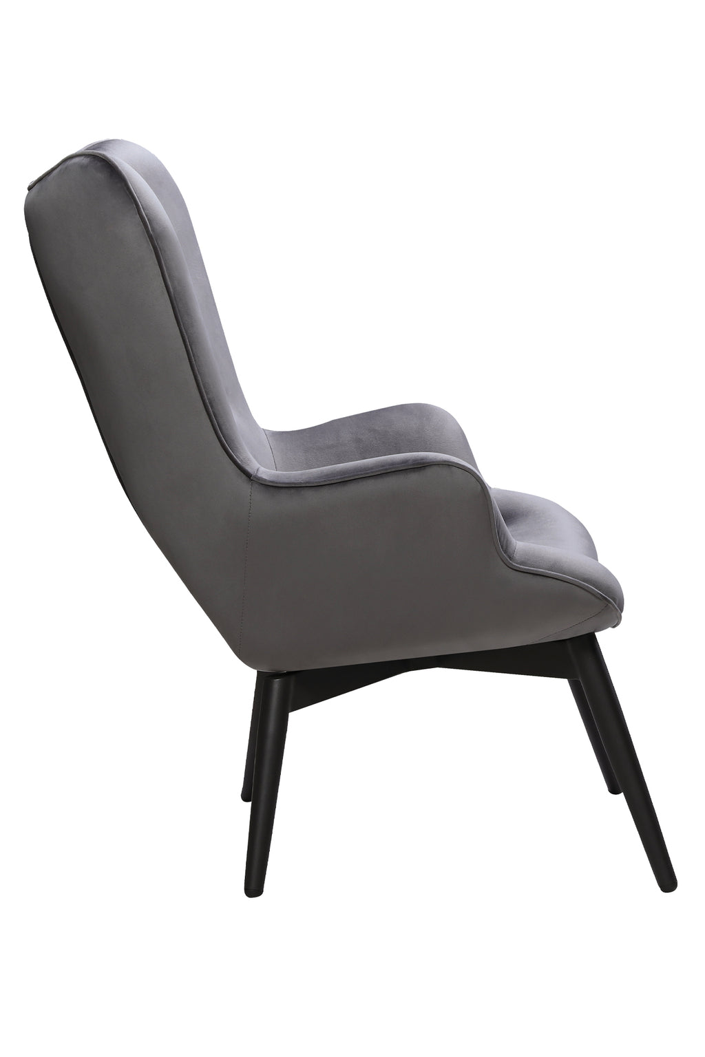 Sales Fever - Sessel Grau Samt#
