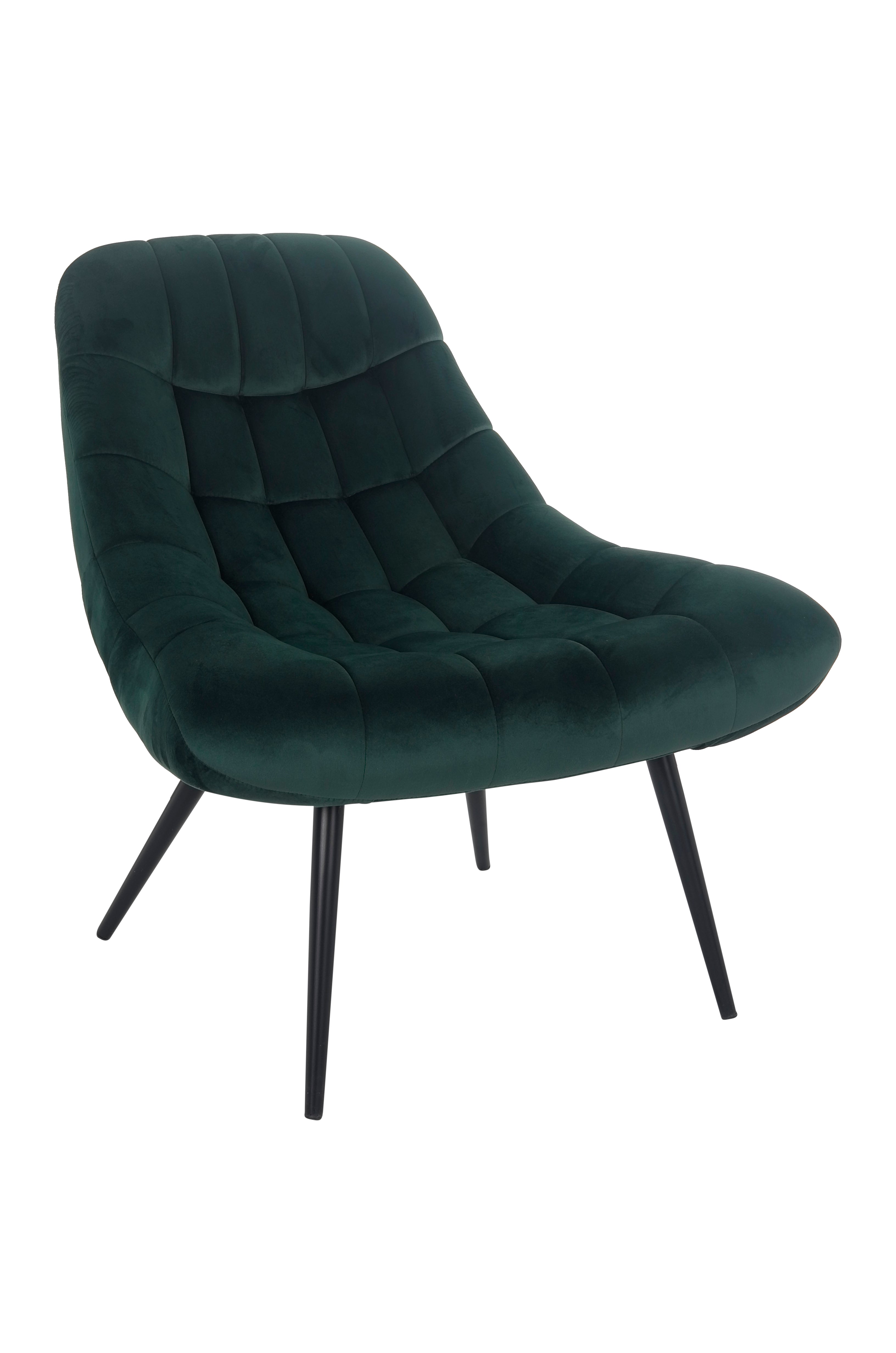 Sales Fever - Sessel XXL Samt grün Metall schwarz