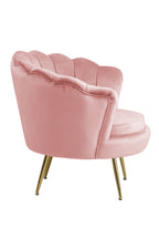 Sales Fever - Muschelsessel aus Samt Rose