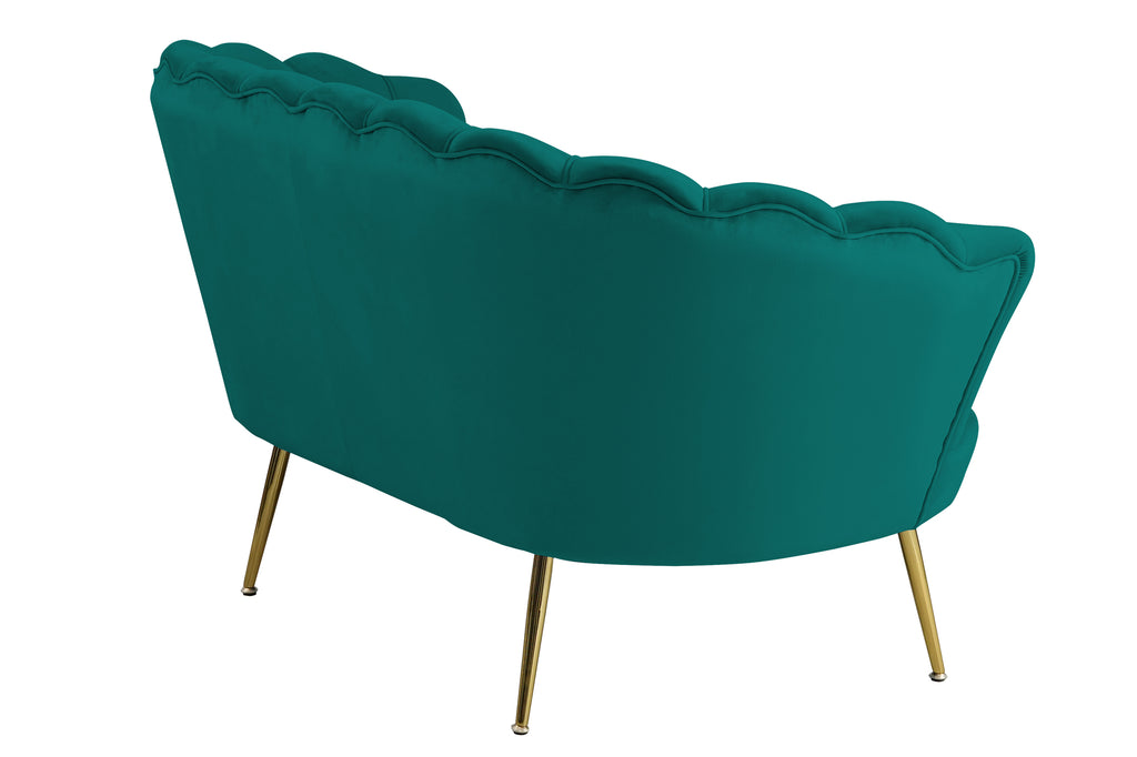 Sales Fever - Muschelsofa aus Samt Grün