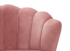 Sales Fever - Muschelsofa aus Samt Rose
