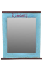 SPEEDWAY Spiegel – Natur + bunt lackiert – Bild 3