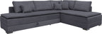 Ecksofa Night & Day L-Form, B: 321 cm, mit Dauer-Schlaffunktion
