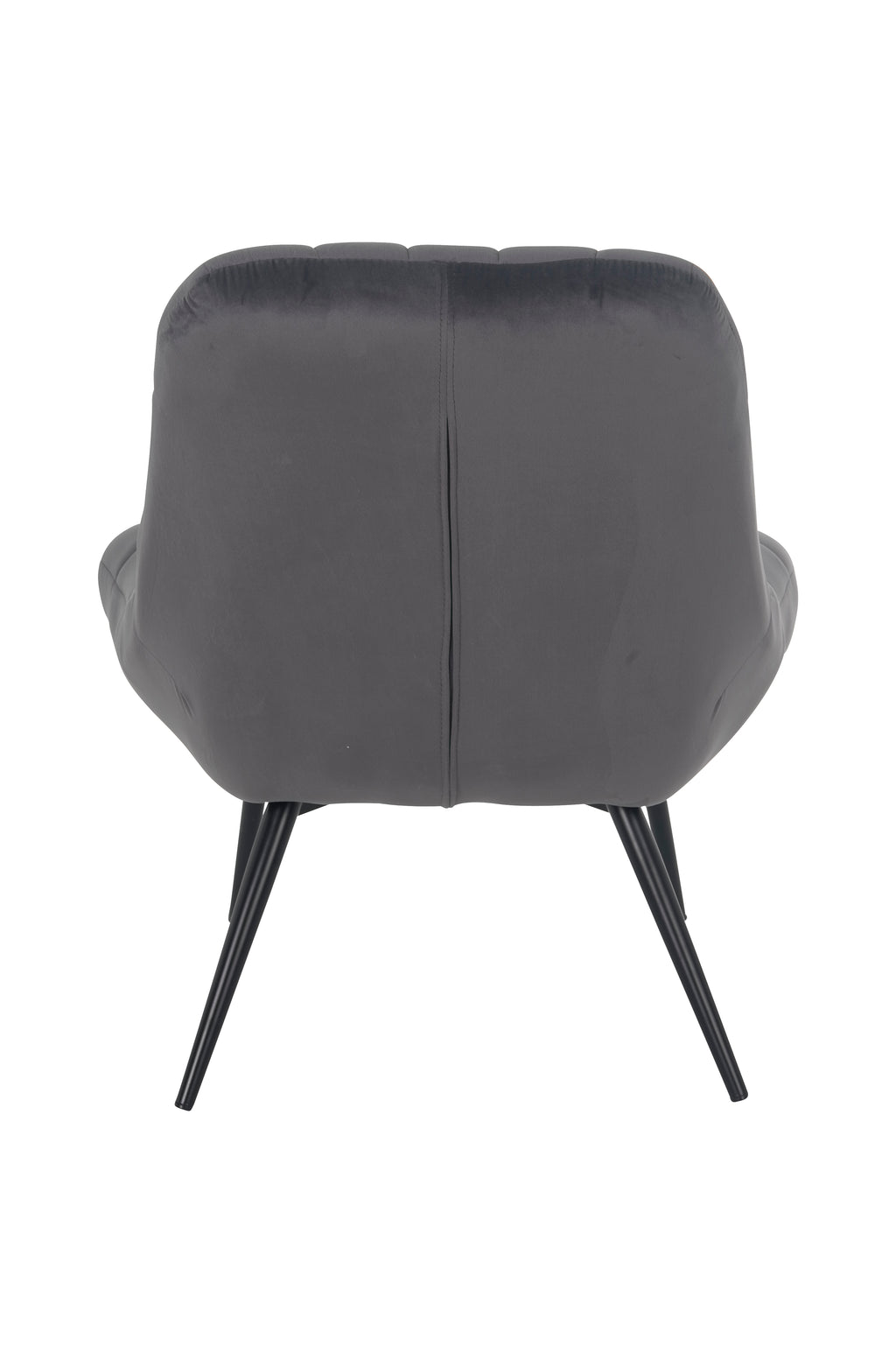 Sales Fever - Sessel XXL Samt grau Metall schwarz