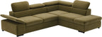 Ecksofa Alcudia L-Form, mit Bettfunktion
