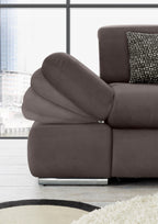 Wohnlandschaft mit Sitztiefenverstellung